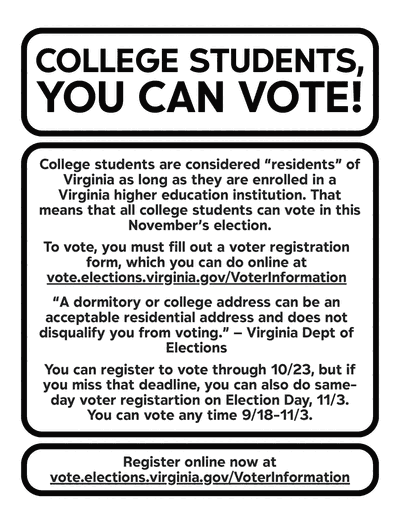 College Student Voting Guide